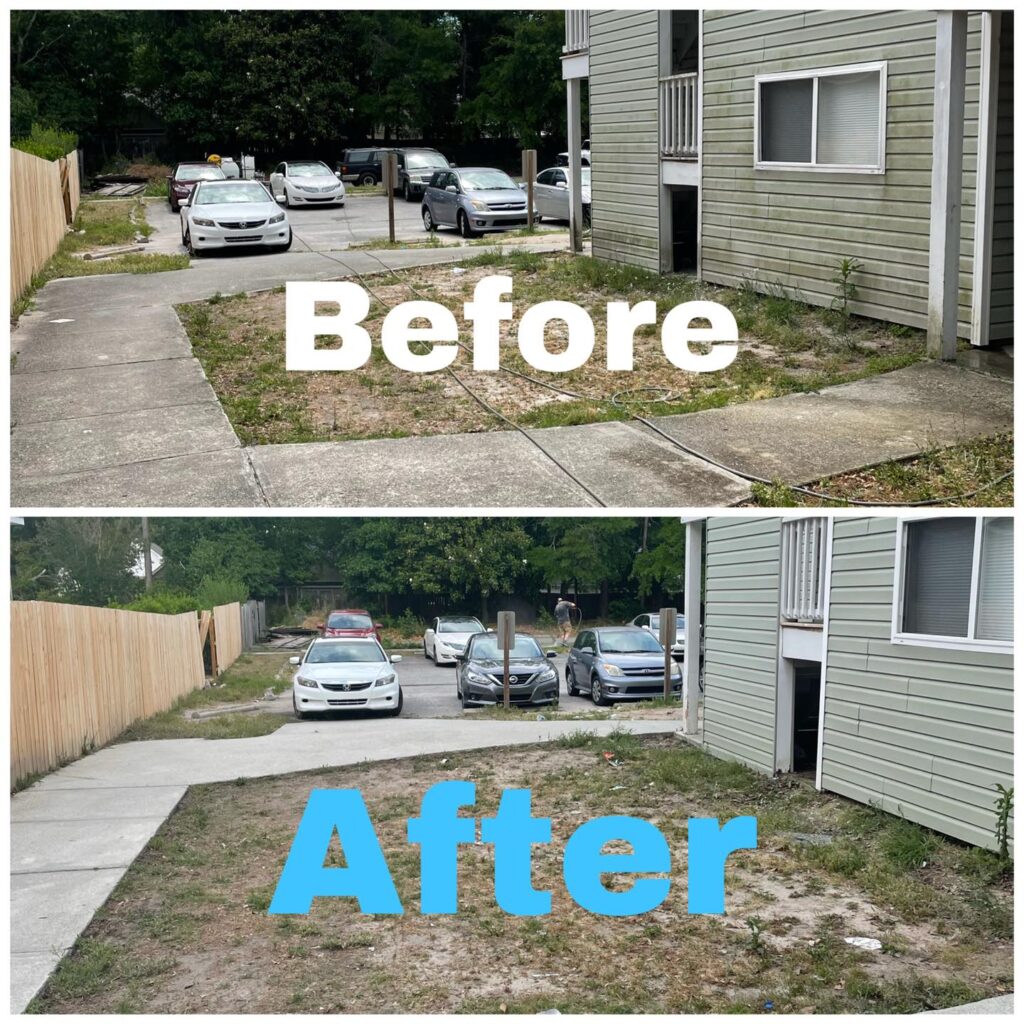 power washing concrete wilmington