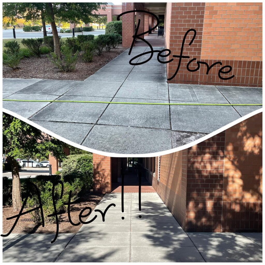 commercial pressure washing wilmington nc