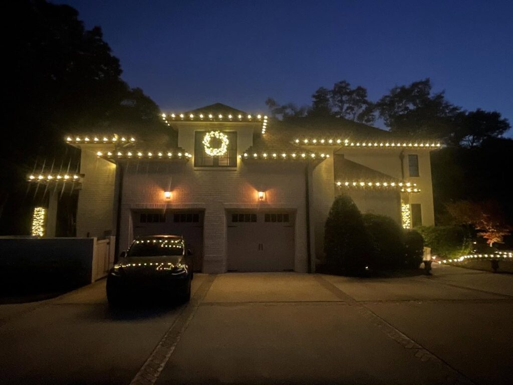 holiday light installation landfall wilmington nc