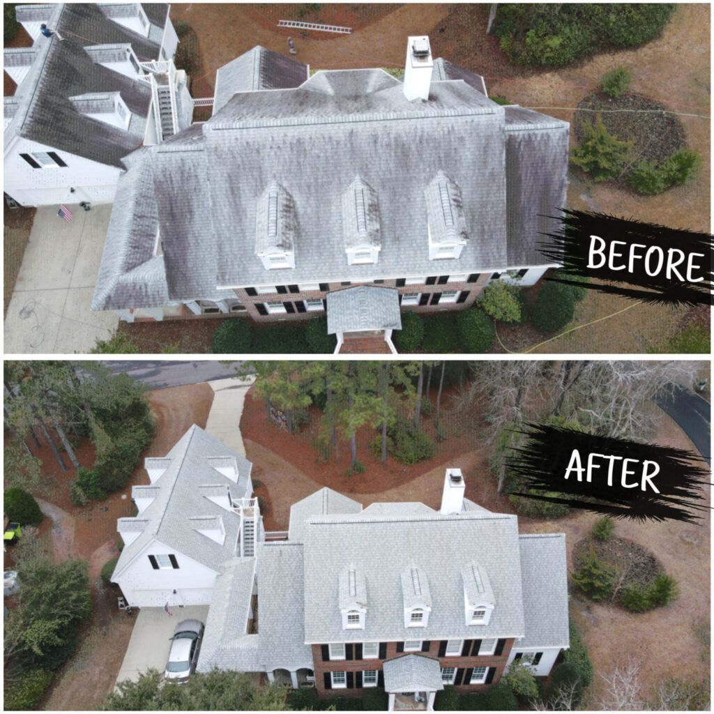 porters neck roof washing