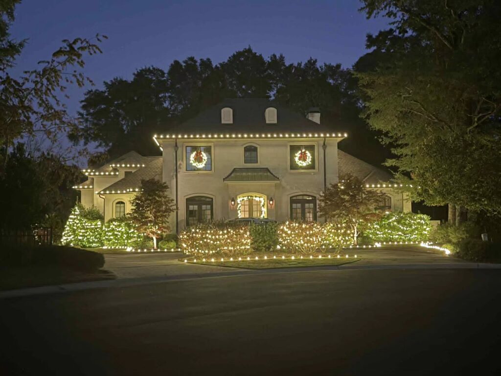 return customer christmas lighting wilmington nc